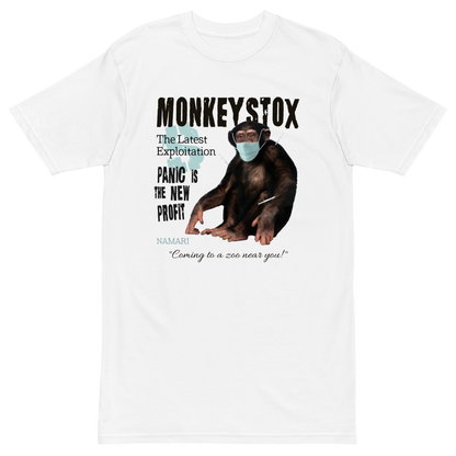 Monkeystox Men’s premium heavyweight tee