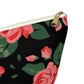 Rose Accessory Pouch w T-bottom
