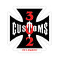 302 Customs Kiss-Cut Stickers