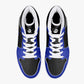 The Blue Rose High-Top Leather Sneakers