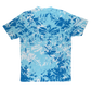 Floral Distressed Blue Sublimation Performance Adult T-Shirt