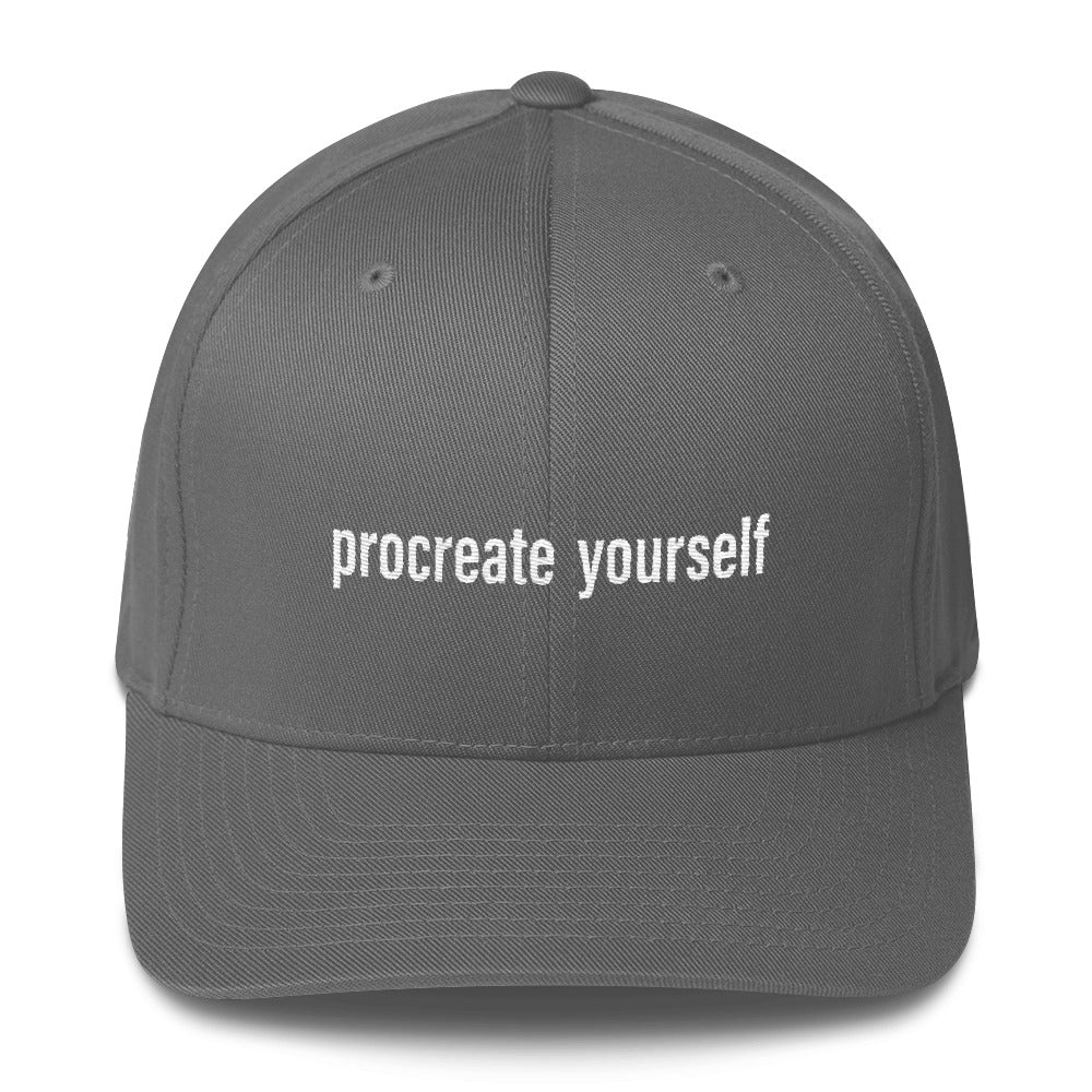 Procreate Yourself Structured Twill Cap